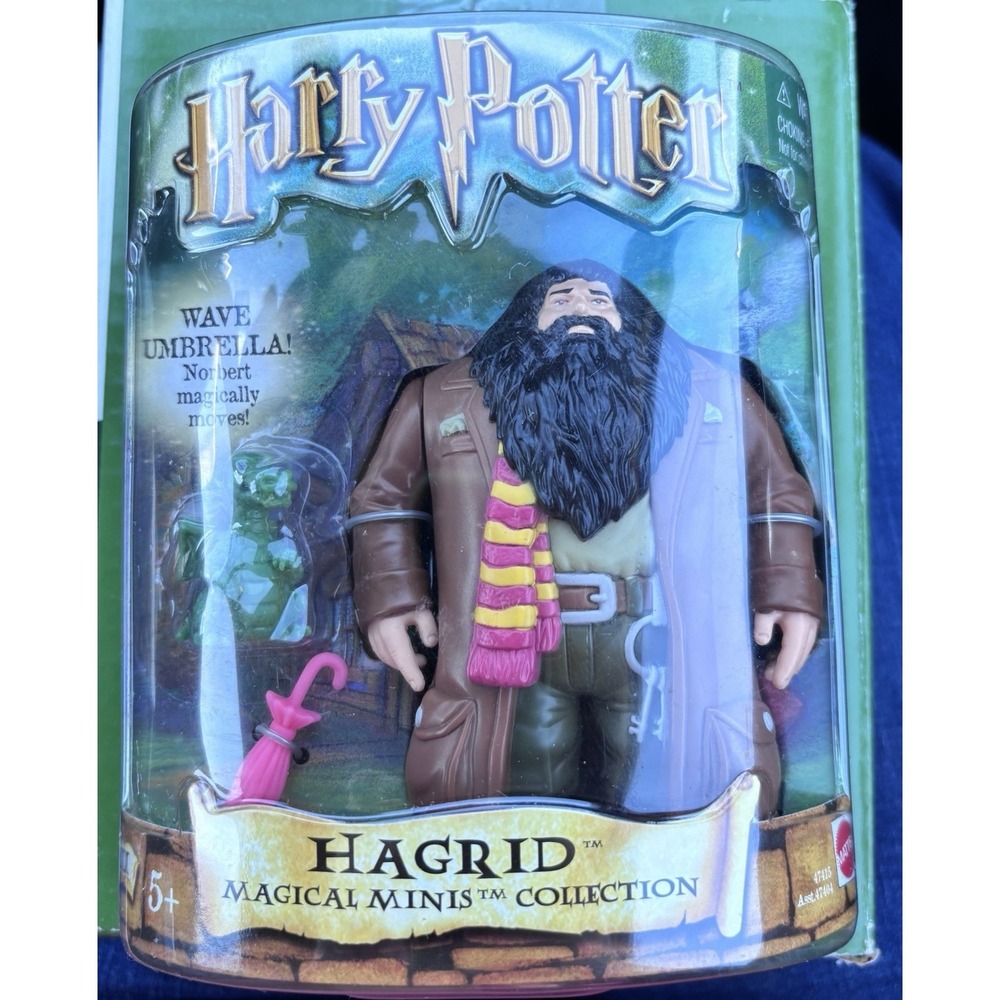 Harry Potter and the Sorcerer Stone HAGRID MAGICAL MINIS FIGURE (Mattel, 2001) 2